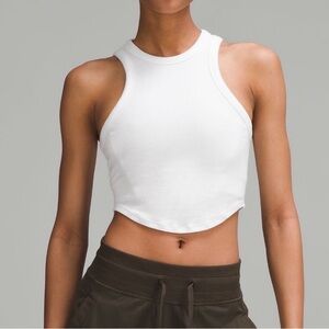 Lululemon Hold Tight Cropped Tank Top Size 4 NWOT